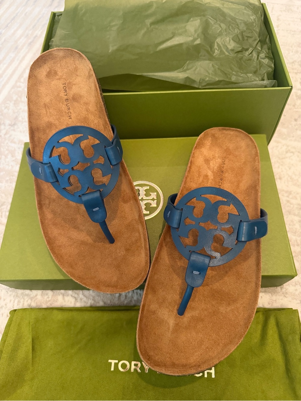 Tory Burch Miller Cloud Sandals - Picture 4 of 8